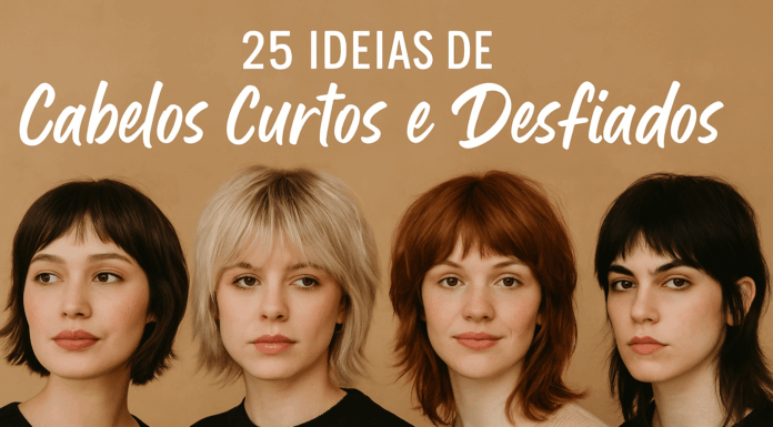 💇♀️ 25 Ideias de Cabelos Curtos e Desfiados 25 Ideias de Cabelos Curtos e Desfiados